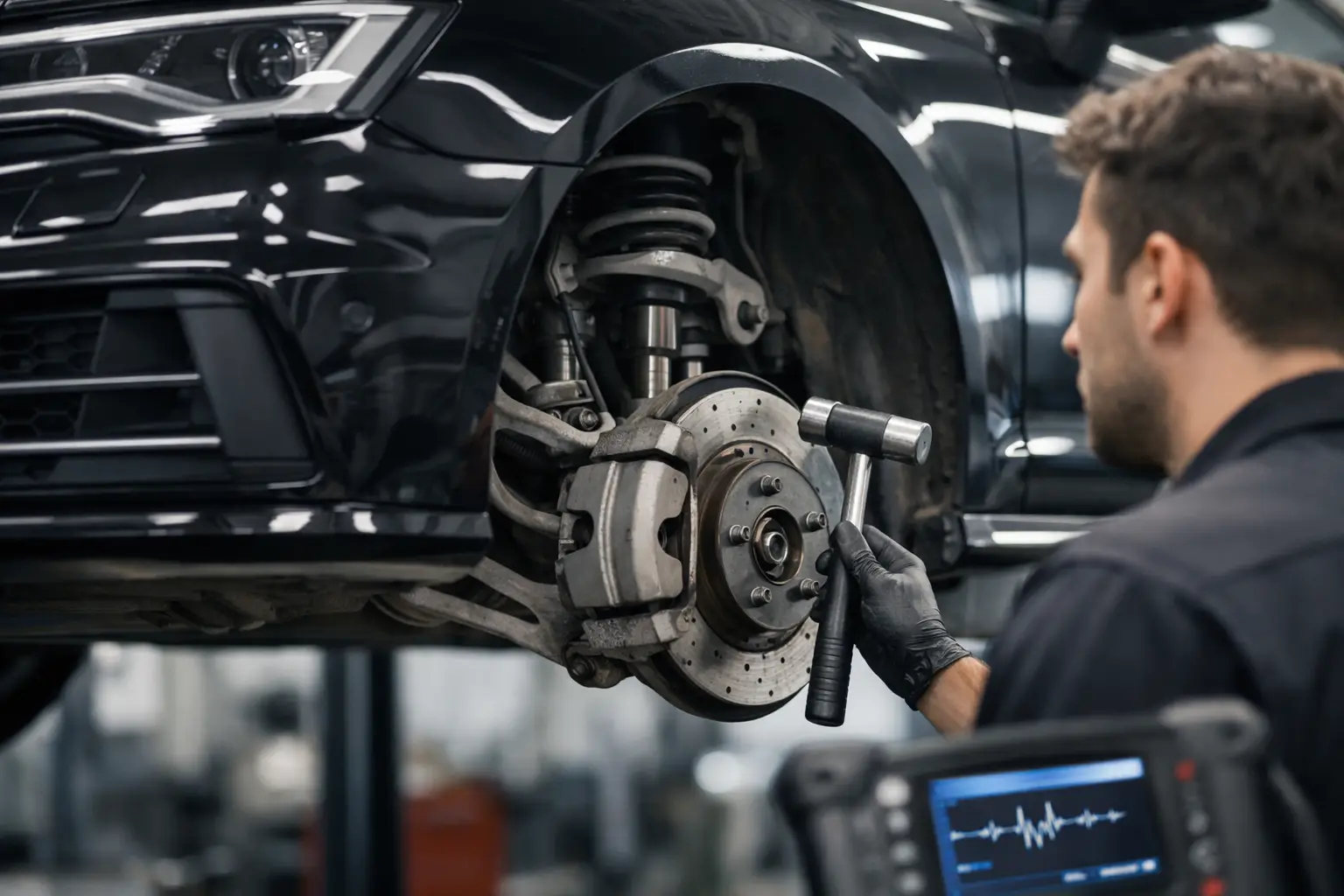 Audi Suspension Knock Diagnosis