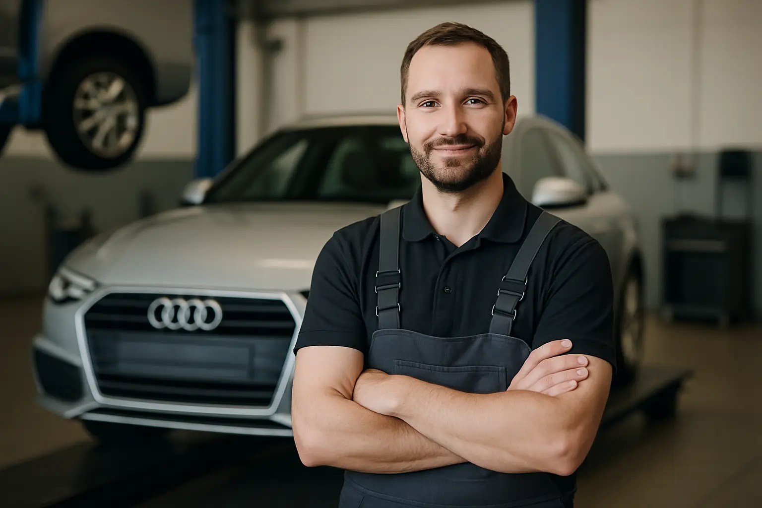 Independent Audi specialist: what you really get Expert VAG DSG service Aldermaston by Mechalex technician, using specialised equipment