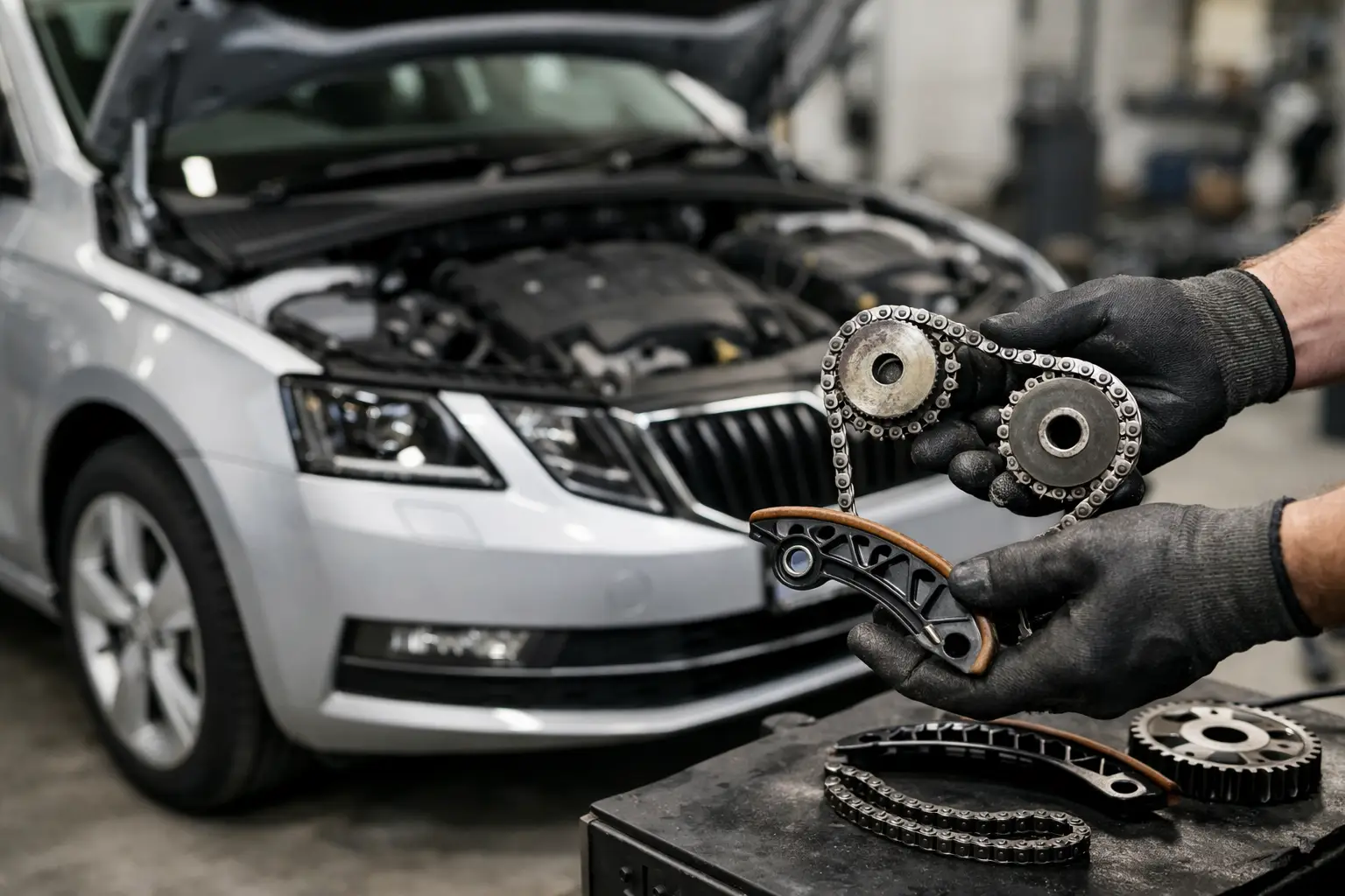 Škoda Octavia timing chain symptoms to watch